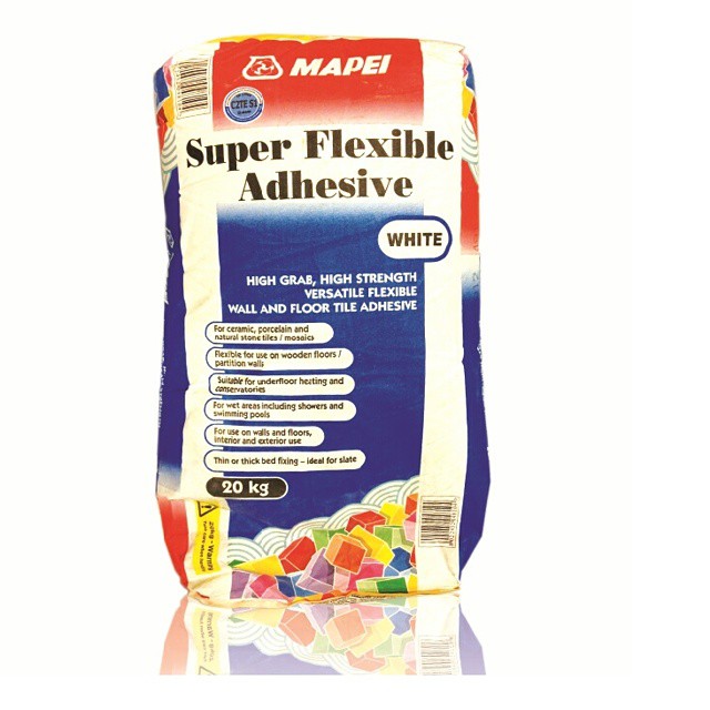 چسب کاشی ماپی سوپر فلکس (MAPEI SUPER Flexible)